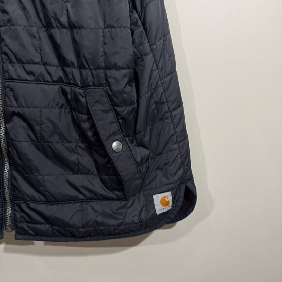 Carhartt Reversible Black Full Zip Puffer Vest - Picture 6 of 7